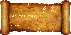 Czeizel Kata névjegykártya